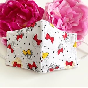 Minnie Girls Handmade Face Mask